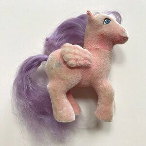 1980s My Little Pony North Star mlp g1 80s Kids Toys Collectible Flocked So Soft